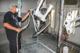 Powder Coating Motorcycle Frames Is It For You Rider Magazine