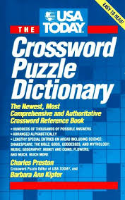 You can play it any day of the week! Usa Today Crossword Puzzle Dictionary The Newest Most Comprehensive And Authoritative Crossword Reference Book Buy Online In Aruba At Desertcart 8679030
