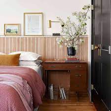 Reclaimed wood adds character to a wood accent wall bedroom. 36 Wood Accent Walls That Won T Remind You Of Grandma
