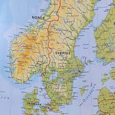 Danmark är ett litet skandinaviskt land med mycket att se och göra. Stor Karta Over Europa For Nalar Kartkungen Kartor For Nalmarkering