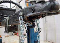 Find great deals on ebay for trailer safety chains. How To Attach Safety Chains To Trailer Tongue Etrailer Com