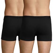 Descubre la mejor forma de comprar online. Pack De 2 Boxers Negro De Algodon Elastico Soft Para Hombre Soft Power