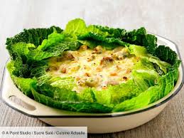 Chou Vert Frise Gratine Aux Champignons Recettes Recette En 2020 Recette Chou Vert Recette Chou Recette Chou Vert Frise