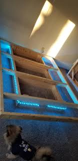 Floating Bed Frame Diy In 2020 Diy Bed Frame Easy Floating Bed Frame Floating Bed