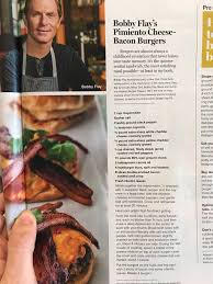 Sun, jul 20, 2014 30 mins. Bobby Flay S Pimiento Cheese Bacon Burger Bobby Flay Recipes Bacon Burger Bobby Flay Burger Recipe