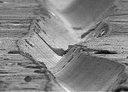 These clouds look like the lover cover). What A Vinyl Record Looks Like On A Microscopic Level Things Under A Microscope Microscopic Photography Electron Microscope