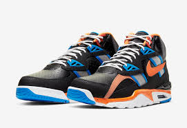 Nike Air Trainer Sc High Black Orange Blue Cu6672 001 Release Date Info Sneakerfiles