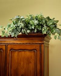 silk cabinet tops at petals