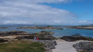 Watching the kids play in the water on their boat from the caravan bliss. Silversands Arisaig Sparks First Flight Youtube