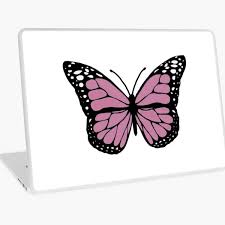 Daily additions of new, awesome, hd aesthetic wallpapers for desktop and phones. Aesthetic Butterfly Laptop Skins Redbubble