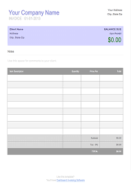 Here's what you need to know to create an invoice. Free Blank Invoice Template For Microsoft Word