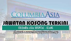 Jawatan kosong terbaru kali ini ditawarkan di suruhanjaya perkhidmatan awam. Jawatan Kosong Di Columbia Asia Hospital Klang 26 November 2017 Columbia Asia Hospital