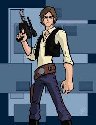 Solo Animated Style By Grantgoboom On Deviantart Star Wars Cartoon Star Wars Drawings Star Wars Geek