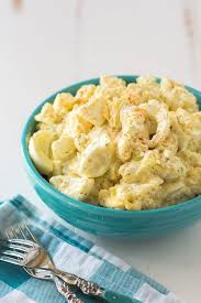 This green stay away from greens macaroni and cheese potato salad yeah stay away. Classic Potato Salad Recipe Easy Potato Salad With Egg