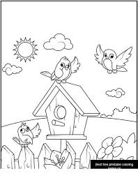 Kids who print and color sheets and pictures, generally acquire and use knowledge more effectively. Birdhouse Free Printable Coloring Pages For Girls And Boys