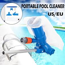 Eurobuy portable pool vacuums mini jet underwater cleaner, swimming pool pond fountain vacuum cleaner tool with bag, 5 section pole, for above ground pool, spas, ponds & fountains, hot tub. Buy Pool Cleaner Portable Swimming Pool Pond Fountain Vacuum Brush Cleaner Cleaning Tool Eu Us Type With 135cm Rod 4 Knots At Affordable Prices Free Shipping Real Reviews With Photos Joom