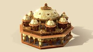 Why did i build a temple in minecraft? Voxel Minecraft Indian Tomb 3d Model By Calibobdoodles Callumk C5921fd