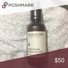 Perricone Md High Potency Amine Face Lift Anti Aging Ingredients Facelift Perricone