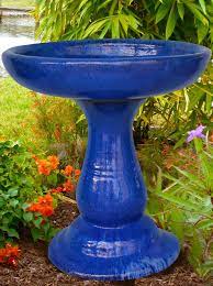 Check spelling or type a new query. Ceramic Glazed Bird Baths Ceramic Bird Bath Bird Bath Clay Pots