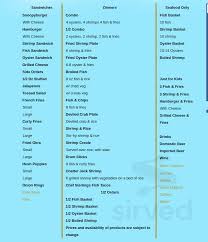 Maybe you would like to learn more about one of these? Snoopy S Pier Menu In Corpus Christi Texas Usa