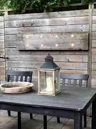 There are many easy diy outdoor lights ideas which can not only help you in getting light but will also serve as decoration. Make A Backyard Barn Board Light Diy Outdoor Lighting The Art Of Doing Stuff