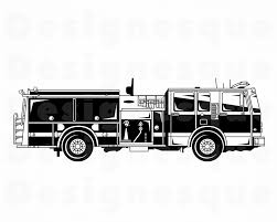 Free Free 239 Fire Truck Svg Silhouette SVG PNG EPS DXF File