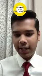 Hardik Kumar Dewan Teen MP Questions Mr. Buti Manamela,Dpt Minister of  Higher Education,South Africa