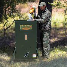 300 Lb Stand And Fill Wildlife Feeder Texas Hunter Products