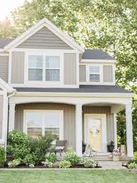 Our Yard Tour Suburban House Small House Exteriors House Exterior