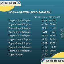 Tarif dan jadwal tetap sama tidak ada perubahan. Jadwal Krl Yogya Solo Mulai Februari 2021 Yogya Gudegnet
