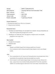 Ikuti websiteedukasi.com di aplikasi google news dengan cara following (temukan feed website edukasi di bagian following/mengikuti) untuk mendapatkan. Kisi Kisi Ujian Praktek Tik 2019 Docx