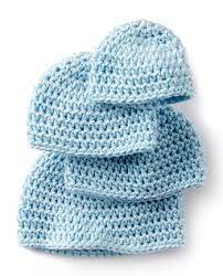 It's perfect in every shade of caron simply soft yarn. Free Pattern Crocheted Teeny Weeny Hat In Caron Simply Soft Crochet Cap Crochet Hat Pattern Crochet Hat For Beginners