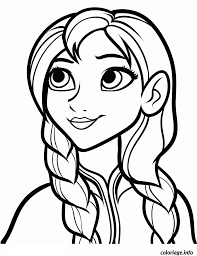 Coloriage Reine Des Neiges Dessin Portrait Dessin A Imprimer Coloriage Reine Des Neiges Coloriage Coloriage Princesse