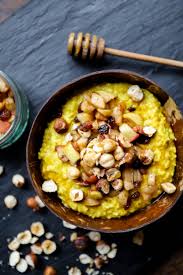 Have you seen frank _? Curcuma Porridge With Cinnamon Spiced Apple Judilicious And Nutritious