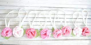 Wedding Paper Flowers Pink Ombre Paper Flowers Wedding Chair Decorations Wedding Aisle Flowers Paper Flowers Wedding Paper Flowers Wedding Chair Decorations