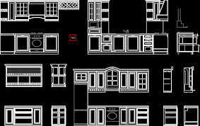 Modern kitchen design with warmth from the natural wood tone used throughout. Classic Kitchen In Autocad Download Cad Free 300 46 Kb Bibliocad