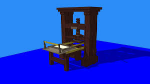 Roger meunier is raising funds for gutenberg press on kickstarter! Gutenberg Printing Press With Sketchyphysics 3d Warehouse