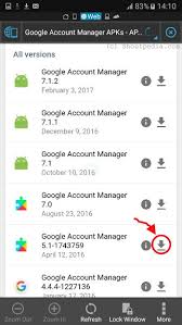 For that, if your device is android nougat 7.0 and you download the lollipop version app for your android nougat v7. Google Account Manager Apk 7 1 2 Download Latest Version