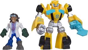Amazon.com: Playskool Heroes Transformers Rescue Bots Bumblebee and Doc  Greene Figure Pack : Toys & Games