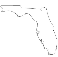 Florida Printable Shapes Map Of Florida State Shape Art