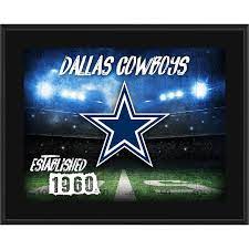 Dallas Cowboys Fanatics Authentic 10 5 X 13 Sublimated Horizontal Team Logo Plaque Dallas Cowboys Pictures Dallas Cowboys Wallpaper Cowboys