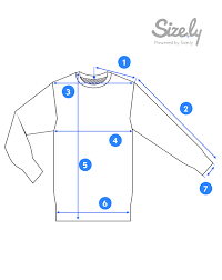 how to measure a sweatshirt sizely medium