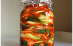 Baby Bok Choy Kimchi With Cucumbers Chow Divine