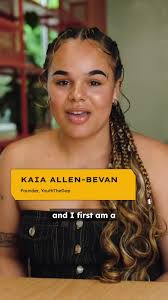 "When young people do come to the table, you need to be ready for  change."💥 @Kaia Allen-Bevan racial justice and anti-racism advocate and  founder has always been the youngest in the room. Yet her ...