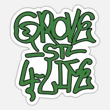 Grove Street - GTA - San Andreas' Sticker | Spreadshirt