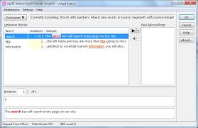 Instant Spell Checker Apsic Xbench Documentation