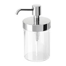 Voxnan Soap Dispenser Chrome Effect Ikea Soap Dispenser Diy Soap Dispenser Bathroom Decor Accessories