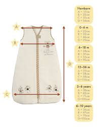 Size Chart For Baby And Children Sleeping Bags Baby Sewing