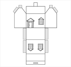 Template quarter scale pg 2 i wish i could find pictures of the furniture these patterns are for. Paper House Cutouts Novocom Top