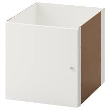 Ikea kallax regal weiß 77x77cm kompatibel expedit wandregal bücherregal. Kallax Einsatz Mit Tur Weiss 33x33 Cm Hol Es Dir Hier Ikea Deutschland